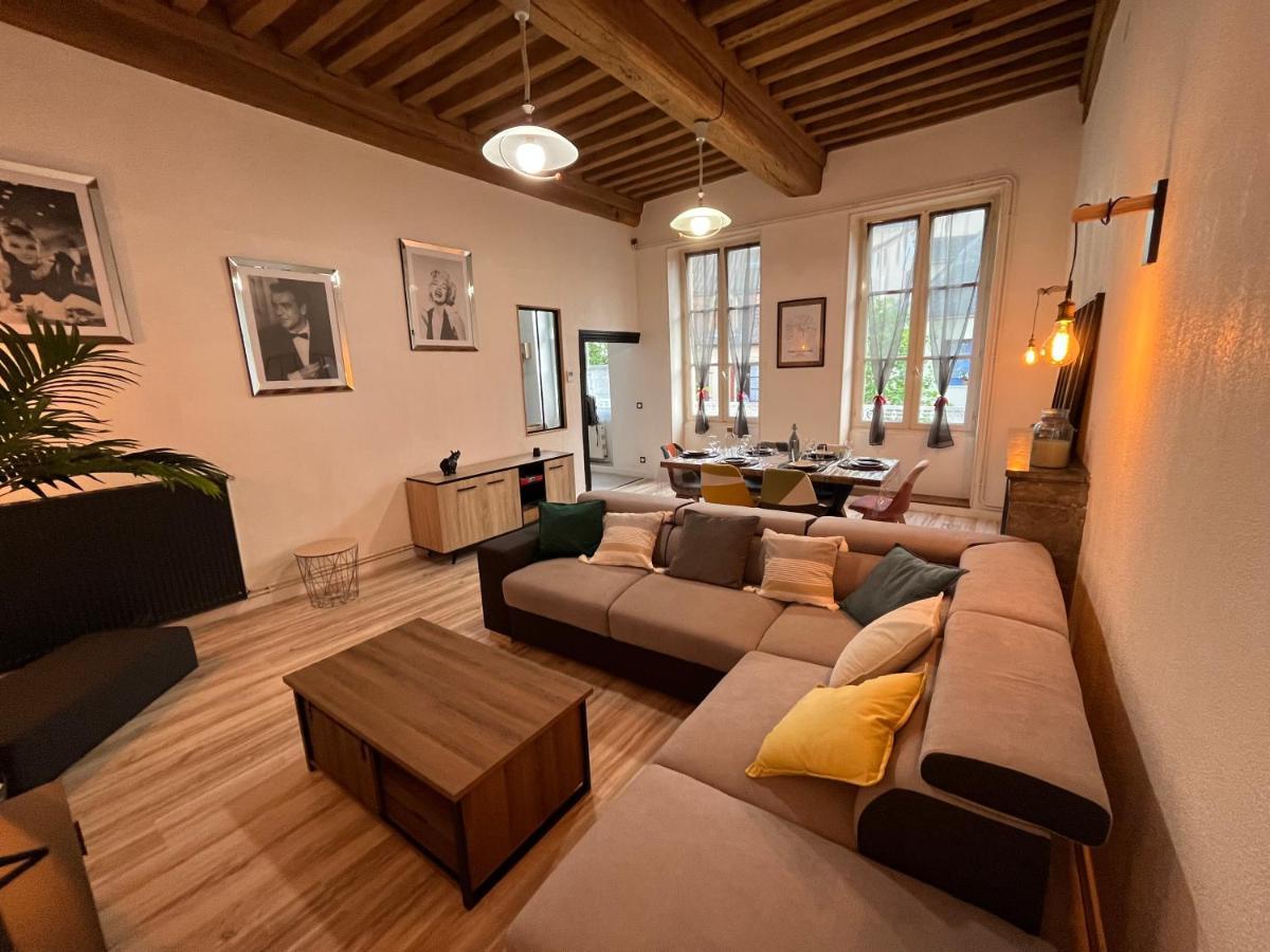 Appartement 6 Personnes - Au Coeur Du Centre Ville Paray-le-Monial Luaran gambar