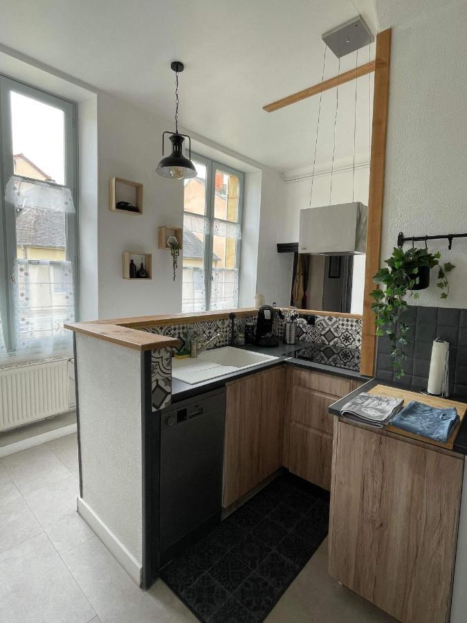 Appartement 6 Personnes - Au Coeur Du Centre Ville Paray-le-Monial Luaran gambar