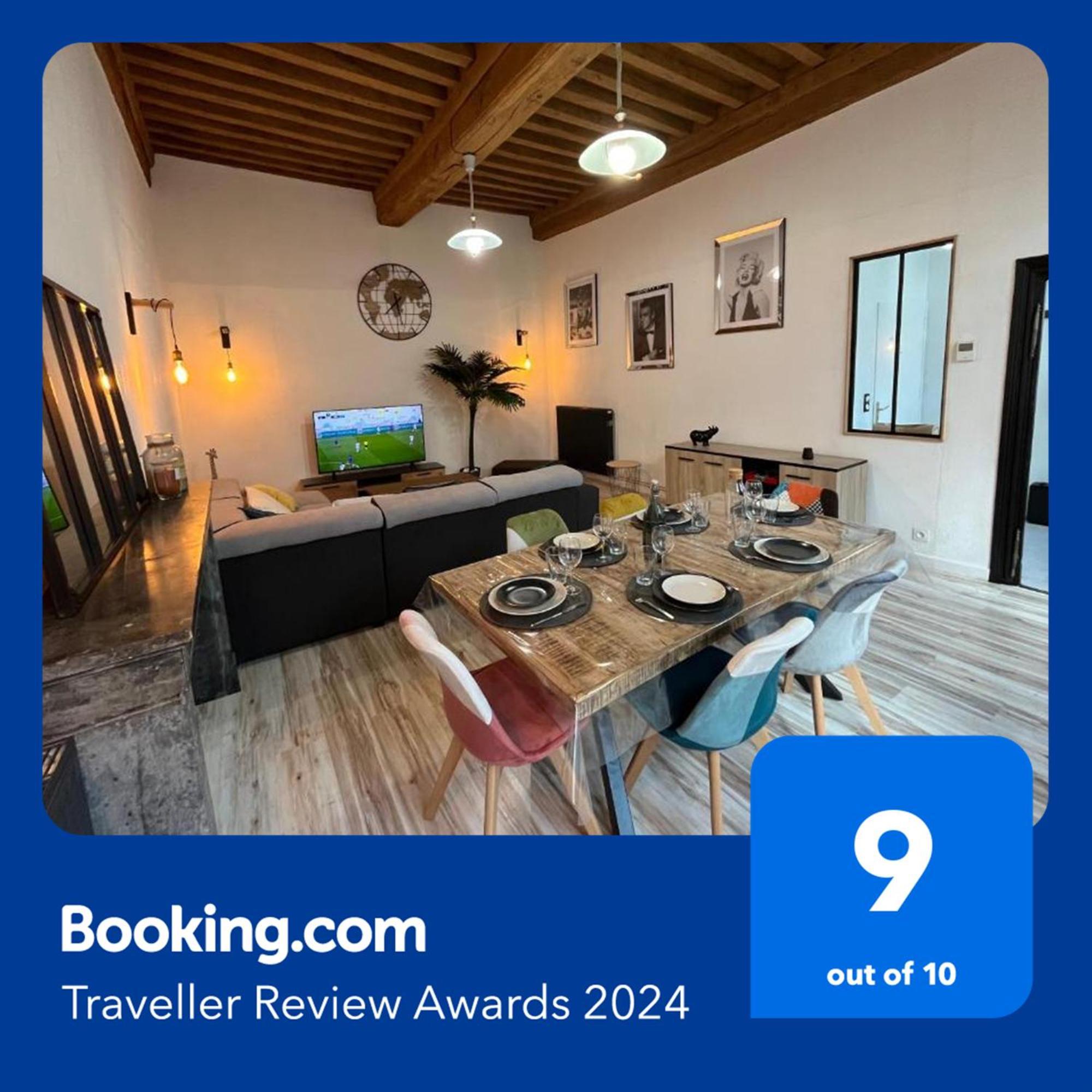 Appartement 6 Personnes - Au Coeur Du Centre Ville Paray-le-Monial Luaran gambar